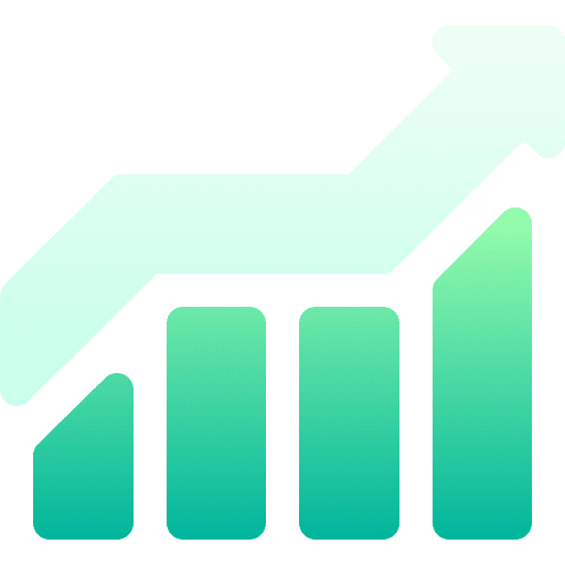 Graph graphic chart business icon