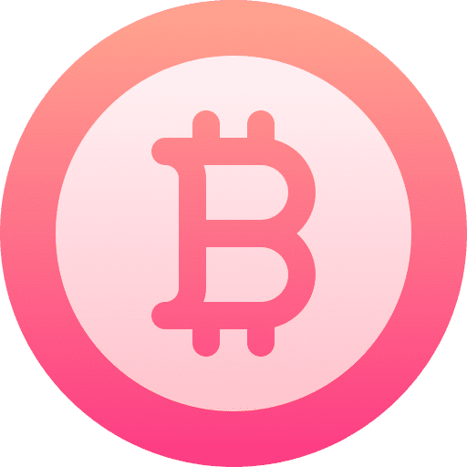 Bitcoin currency digital business and finance icon