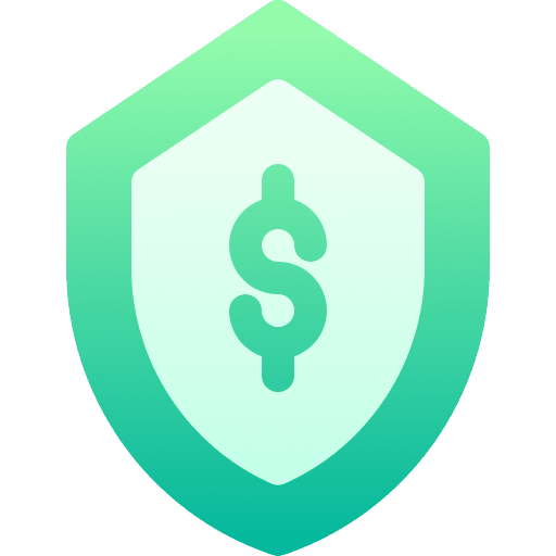 Secure dollar business secure icon