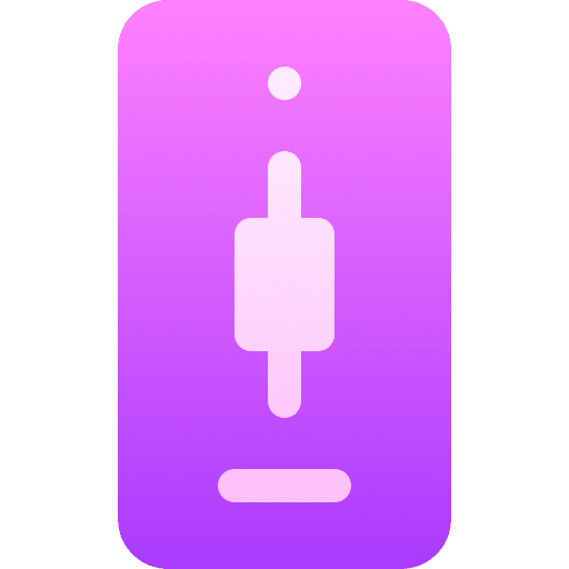 Stock technology trading stock icon