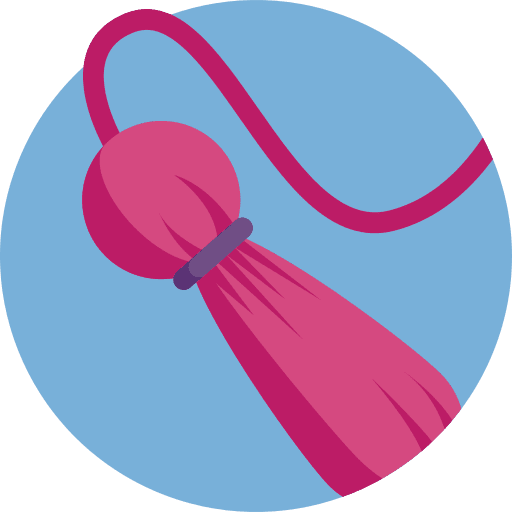 Tassel jewelry handcraft jewel icon