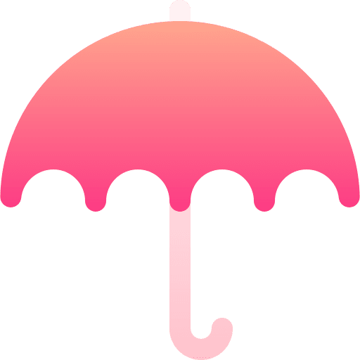 Umbrella weather umbrella rainy icon