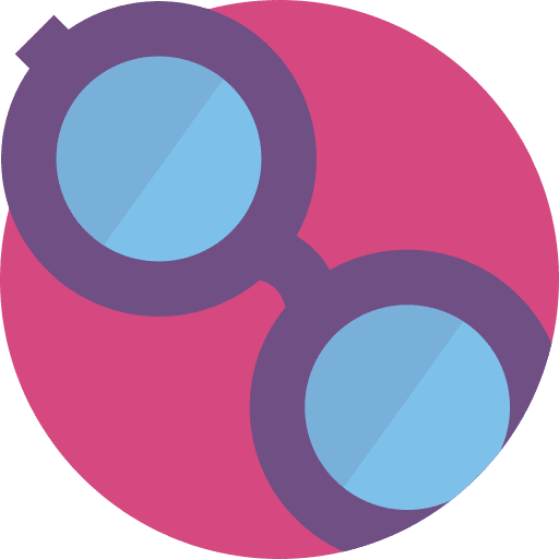 Glasses vision glasses reading glasses icon