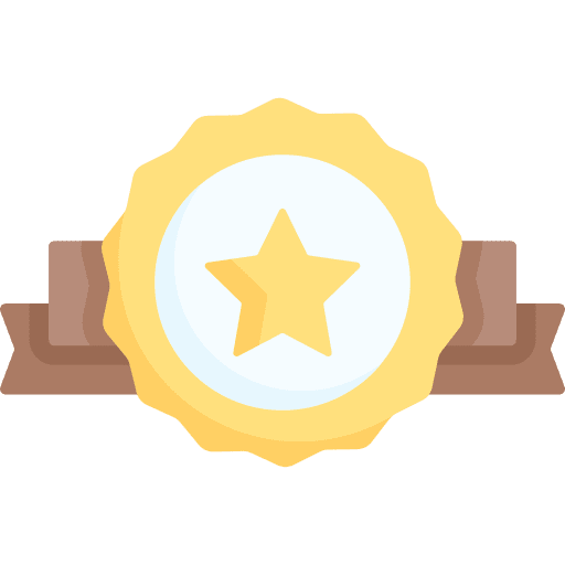 Emblem champion quality badge icon