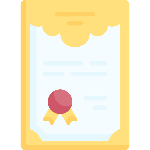Diploma education files and folders degree icon