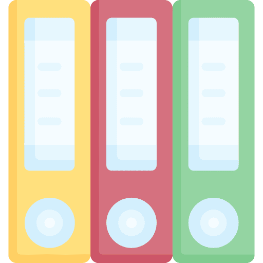 Folder cab files documents office material icon