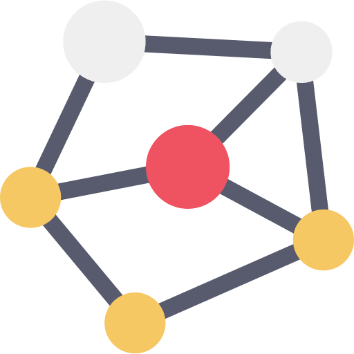 Infographic connection infographic network icon