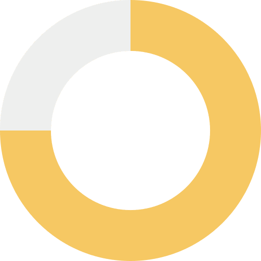 Pie chart diagram graph graphic icon