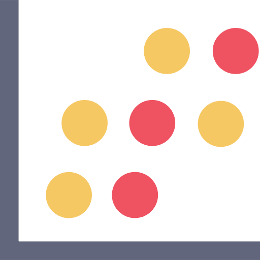 Growth graphic statistics chart icon