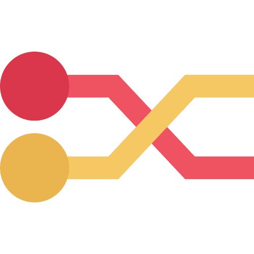 Line chart geometric line chart business and finance icon
