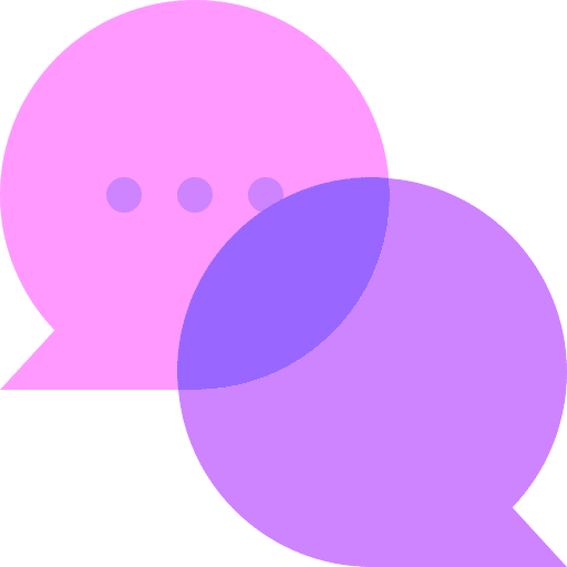 Chat communications chat speech bubble icon