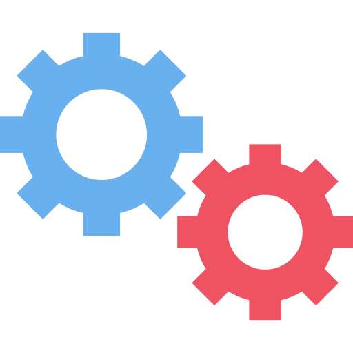 Configuration construction and tools tools cogwheel icon