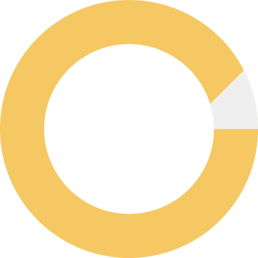 Pie chart geometric graph figure icon