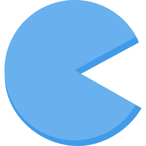 Pie chart graph presentation pie chart icon