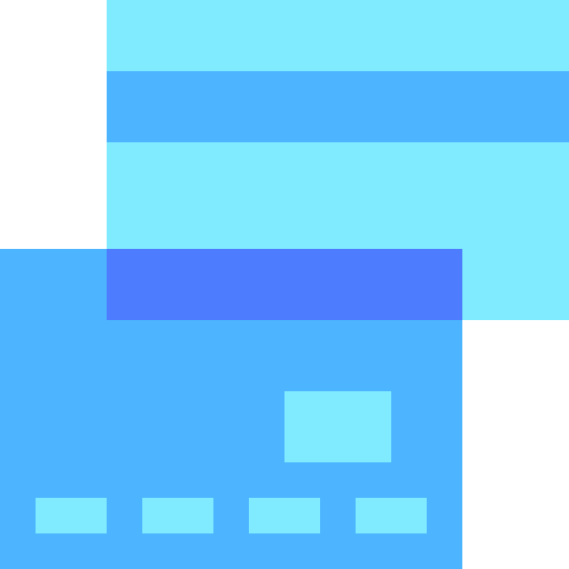 Credit card pay card banking commerce icon