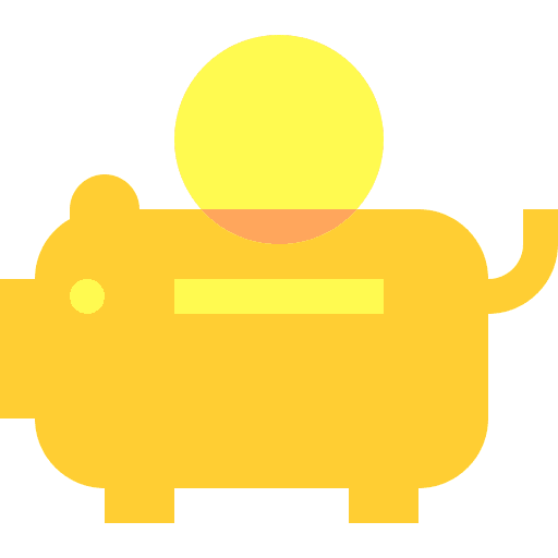 Piggy bank piggy bank cost saving save icon
