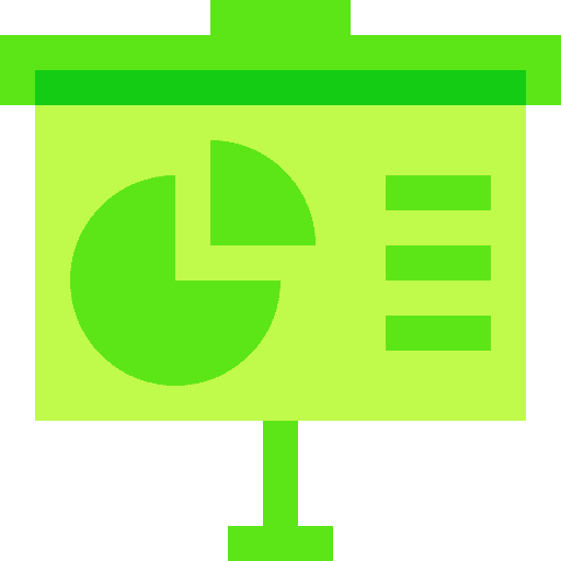 Presentation presentation graphic board icon