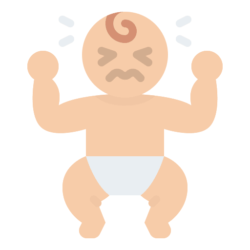 Baby crying motherhood crying baby crying icon