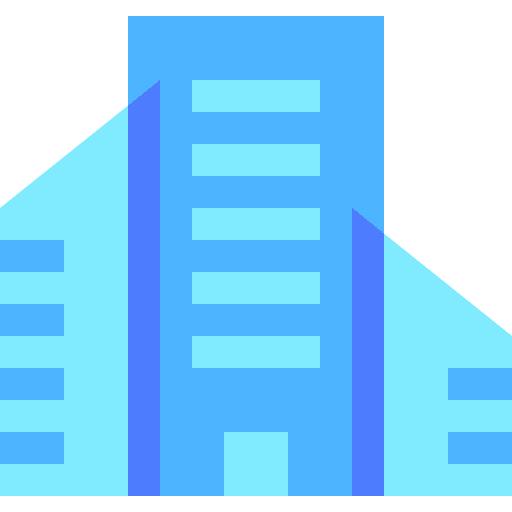 Company skycraper company office building icon