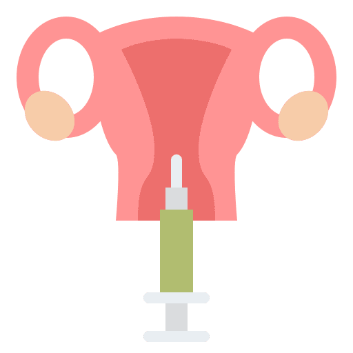 Insemination healthcare and medical reproduction ovum icon