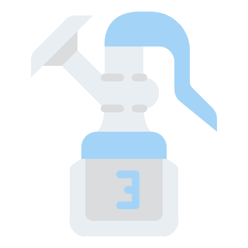 Breast pump breast pump feeding bottle milk icon