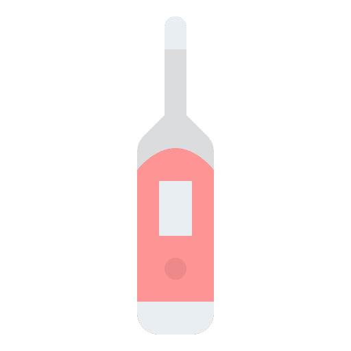 Thermometer healthcare and medical meter thermometer icon