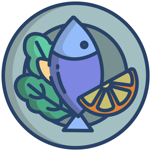 Meal animal plate healthy food icon