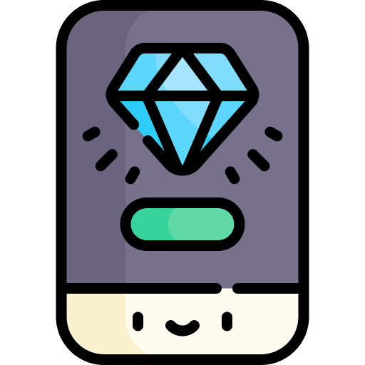 Online shopping jewel online shopping accessory icon