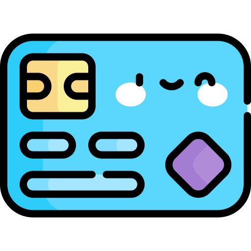 Credit card pay card credit card business and finance icon