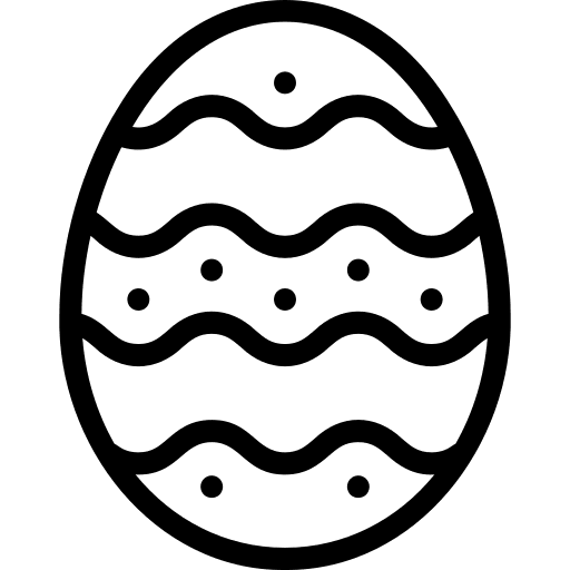 Easter egg easter paint easter egg icon