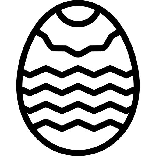 Easter egg season easter day christian icon