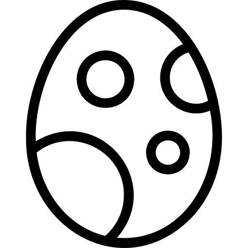 Easter egg season easter day holiday icon