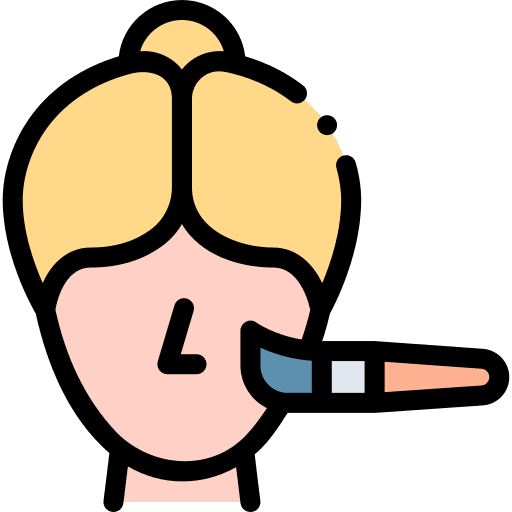 Facial treatment avatar facial treatment spa icon