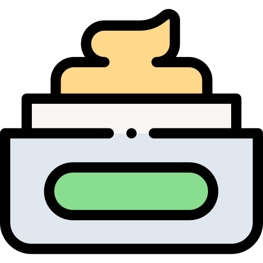 Cream cream moisturizer massage icon