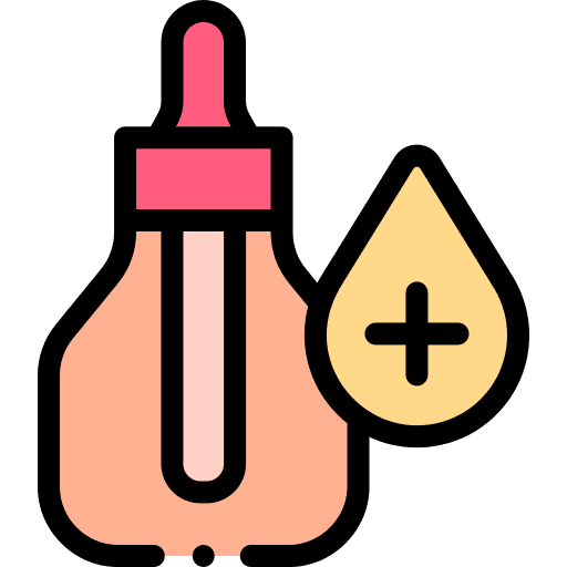 Essential oil cosmetics moisturizer makeup icon