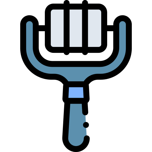 Facial roller tool skin care facial treatment icon