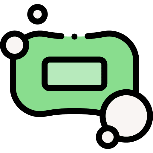 Soap bath bubbles soap icon