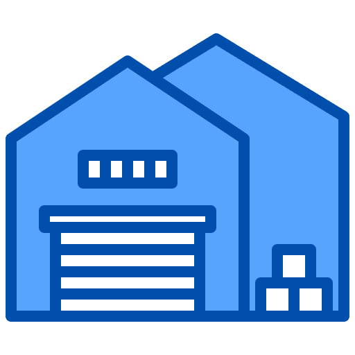 Warehouse shipping shipping and delivery warehouses icon