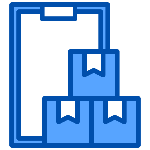 Clipboard files and folders checklist list icon