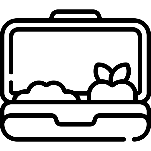 Lunch box diet school lunch lunch box icon