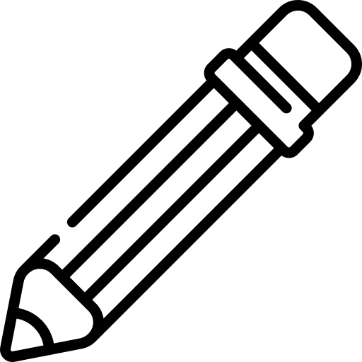 Pencil pencil office material school material icon