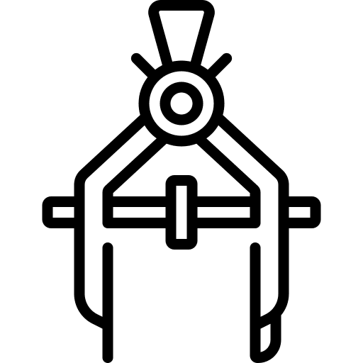 Compass geometry compass measurement icon