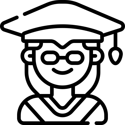 Graduate mortarboard graduation cap graduate icon