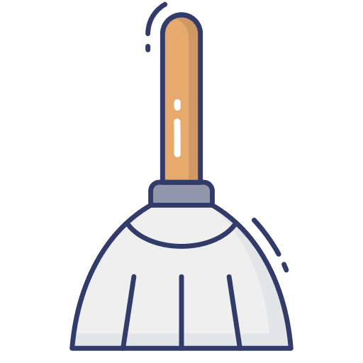 Broom sweep broom clean icon