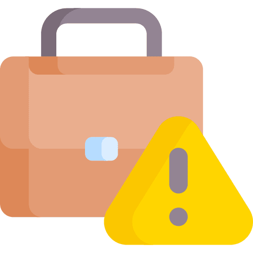 Job loss business and finance professions and jobs job seeking icon