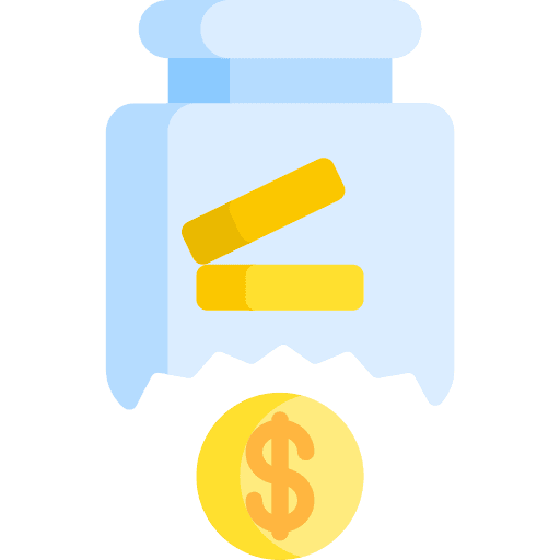 Money bank economy business and finance icon