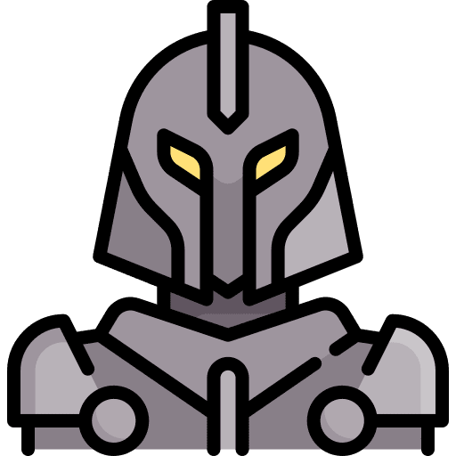 Knight avatar character user icon