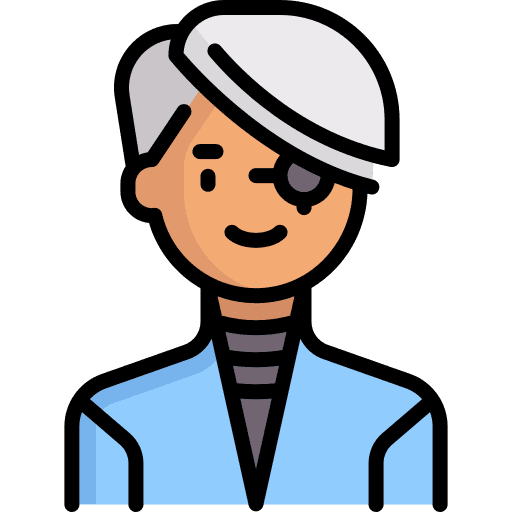 Character science fiction cyber punk user icon