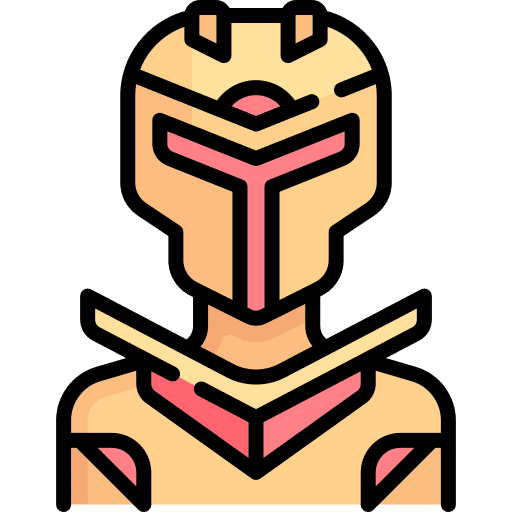 Robot user cultures knight icon