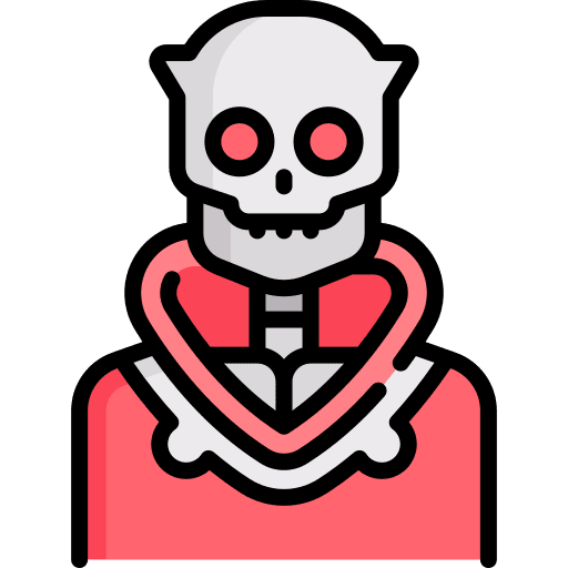 Skull reaper skull dead icon